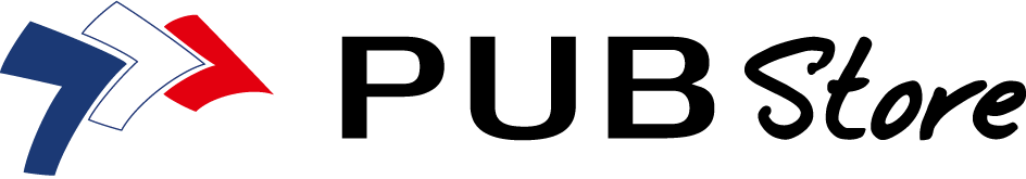 logo pub store noir